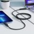 ACEFAST C22-05 USB-C to USB-C Magnetic Aluminum Alloy Charging Data Cable 1.2m Black